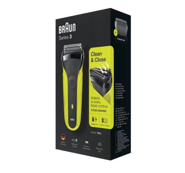 Braun scheerapparaat 300S green - Afbeelding 2