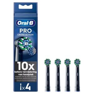 Oral-B opzetborstels PRO Cross Action zwart