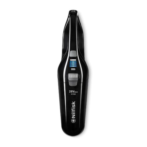 Nilfisk steel/kruimelzuiger Easy 28V zwart - Afbeelding 2