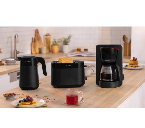 Bosch broodrooster TAT2M123 zwart - Afbeelding 2