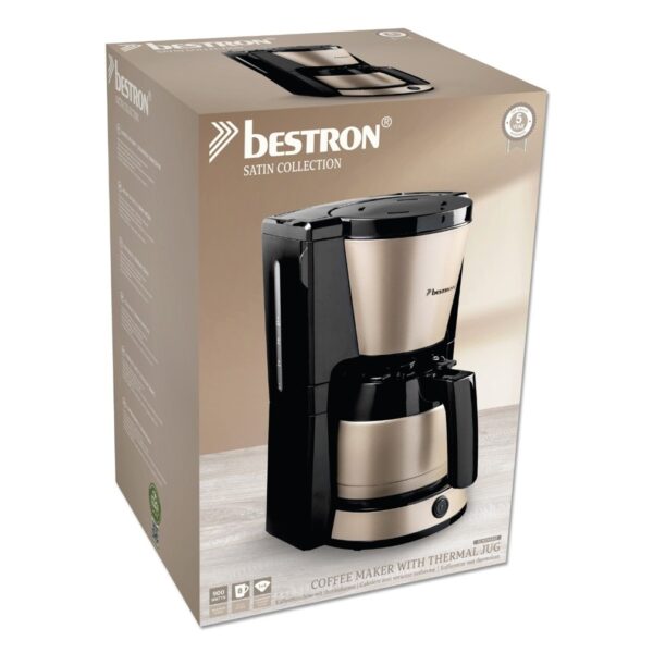 Bestron koffiezetter ACM1000SAT thermoskan - Afbeelding 2