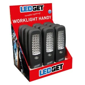 Display 12 stuks LEDGET Worklight Handy 24LED