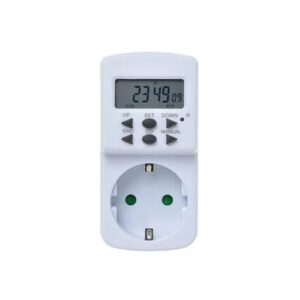 Tijdschakelklok Digitaal 7x24 uur Mini