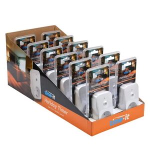 Display 12 stuks Tijdschakelklok Holidaytimer + WCD + sensor