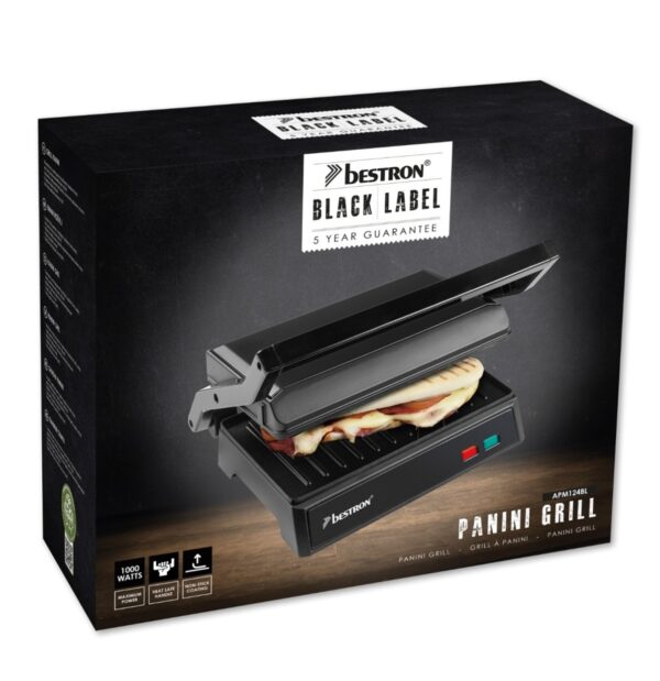 Bestron contactgrill APM124BL zwart - Afbeelding 5