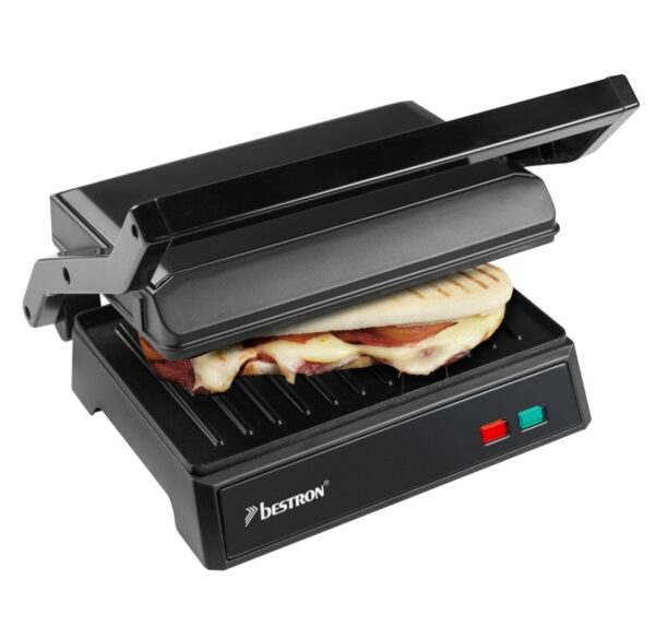 Bestron contactgrill APM124BL zwart